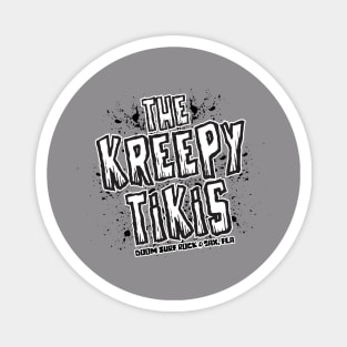 The Kreepy Tikis Splatter Logo Magnet